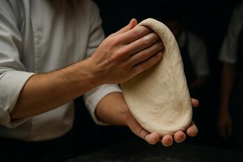 Kısa eğitim sırasında hamur esnetme