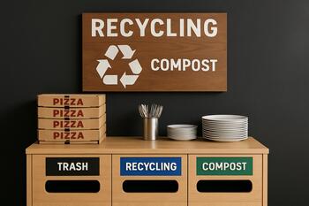 Geri dönüşüm ve kompost istasyonu