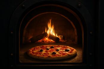 Ziyaretçi penceresinden fırına bakış