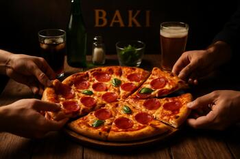 Masada paylaşılan dilimler ve sıcak ışık