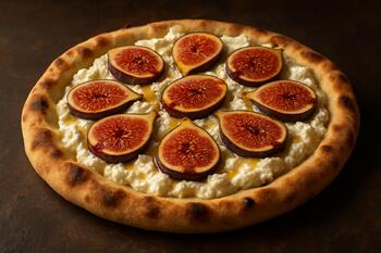 İncir ve ricotta ile tatlı dilim